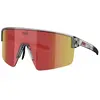 Lunettes unisexe bliz p004 l gris fonce transparent rouge