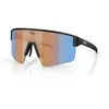 Lunettes unisexe bliz p004 l noir mat corail orange bleu miroir