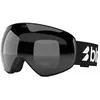 Bliz - Masque de ski - Floz Matte Black Brown Silver Mirror en Silicone - Noir