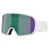 Bliz - G002 Cat 3 - Masque ski Matte White - Brown W Green Multi Cat 3