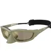 Ea7 Luxottica Lunettes De Soleil 0q74011 Light Brown Mirror Gold/CAT3