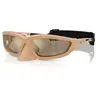 Ea7 Luxottica Lunettes De Soleil 0q74011 Light Brown Mirror Gold/CAT3