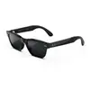 Meta - Lunettes Connectées  Ray-Ban Burbank Noir Brillant Gris