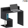 Produce Shop Bureau droit avec rehaussement L100 cm SANTA ardoise Taille unique