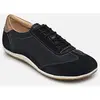Geox Femme D Vega A Basket, Bleu Marine, 35 EU