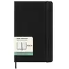 Agenda civil Moleskine 18 mois Semainier Grand Format Dur Noir
