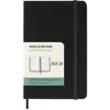 Agenda civil Moleskine 18 mois Semainier Format Poche Dur Noir