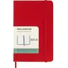 Agenda civil Moleskine 18 mois Semainier Format Poche Dur Rouge