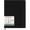Agenda civil Moleskine 18 mois Semainier Très Grand Format Dur Noir