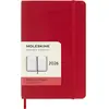 Moleskine 12 Monate Tageskalender 2026, Pocket/A6, 1 Tag = 1 Seite, We...