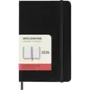 Agenda civil Moleskine 2026 12 mois Journalier Format Poche Dur Noir