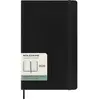 Agenda civil Moleskine 2026 12 mois Semainier Grand Format Souple Noir