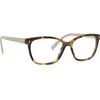 Prada Femme Prada PR 15ZV 07R1O1 Montures optiques Acétate Marron Carré Normale