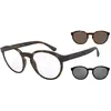 Lunettes de soleil - Emporio Armani - EA4152 - Havana - 52 mm - Chic