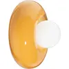 Applique murale en céramique jaune citron 25x16cm Bumbum - Ferroluce