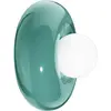 Applique murale en céramique turquoise 25x16cm Bumbum - Ferroluce