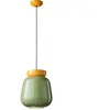 Suspension en céramique verte sauge 29x34cm Corcovado - Ferroluce