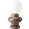 Ferroluce Lampe à poser Copacabana, marron
