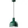 Suspension en céramique verte bouteille 22,5x26,5cm Caxixi - Ferroluce