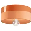 Ferroluce Plafonnier PI céramique brillant/mat Ø 25cm orange