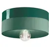 FERROLUCE Plafonnier D25 Decò Pi Collection C1793 1 lumière finition verte bouteille