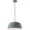 Ferroluce Suspension Madame Gres Céramique, 18cm anthracite