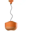 Suspension en céramique orange pêche 35x28cm Bellota - Ferroluce