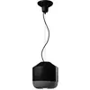 Suspension en céramique noire charbon 24x25cm Bellota - Ferroluce