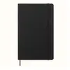 Moleskine Agenda civil semainier Moleskiune non daté Grand Format Noir