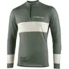 NALINI 03220501100C000.10 New LS Wool Jersey Homme Sweatshirt Green Olives L