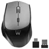 Ewent Ratón Inalámbrico Dual con Click Silencioso 2400DPI Negro