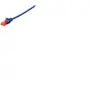 Cordon de raccordement - EWENT - EW-6U-050B - 5 m - Cat6 - U/UTP - RJ-45 mâle - Bleu