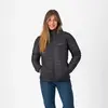 Veste à capuche Castelli Classico Puffy noir femme - M