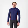 Veste coupe-vent Castelli Entrata 2 bleu foncé bordeaux - M