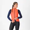 Gilet coupe-vent Castelli Perfetto Air Rosso Corsa rose vif femme - S