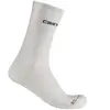 Chaussettes Castelli Diciotto Soft Merino blanc femme - S-M
