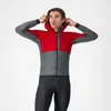 Veste coupe-vent légère Castelli Fly Unltd rouge gris ombre - M