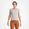 Maillot Castelli Espresso manches courtes beige clair femme - L