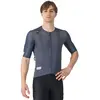 Maillot Castelli Unlimited Pro manches courtes gris foncé - XXL