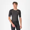 Castelli Top Free Speed 3 Course Rosso Corsa manches courtes noir - S