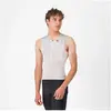 Castelli Top Free Speed 3 Rosso Corsa sans manches blanc - M