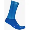 Chaussettes Castelli Fast Feet 4 Rosso Corsa bleu électrique - S-M