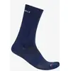 Chaussettes Castelli Aero Race Pro 20 Rosso Corsa bleu nuit - S-M