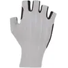 Gants Castelli Rosso Corsa Pro gris argent - S