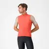 Gilet coupe-vent Castelli Espresso 2 rose corail - 3XL