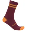 Chaussettes Castelli Originale 18 bordeaux orange - S-M