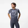 Maillot Castelli Stratus Logo manches courtes bleu foncé - L