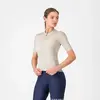 Maillot Castelli Espresso 2 manches courtes blanc lune femme - XXS