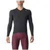 Maillot manches longues castelli espresso gris fonce