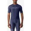 Maillot Castelli Prologo Lite manche courte bleu foncé - XXL